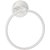 Taymor 02-D6604W Venice Series Towel Ring, White