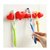 Yunko 5 Heart Valentine Suction Toothbrush Holder Razor Stand
