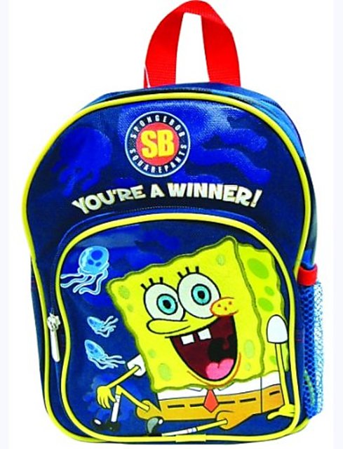 spongebob mini backpack