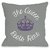 Bentin Home Decor Queen Rests Here Throw Pillow by OBC, 16