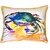 Betsy Drake Green Crab Indoor/Outdoor Pillow, 20