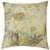 The Pillow Collection P18-WAV-270023-WINDFLOWERC-clstl-C100 Feleti Floral Pillow, Celestial