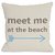 Bentin Home Decor Meet Me at the Beach Throw Pillow w/Zipper by OBC, 14