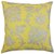 The Pillow Collection Patrice Floral Canary Pillow, 20