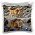 3dRose pc_140452_1 Two Golden Retriever Dogs At A Beach Na02 Zmu0173 Zandria Muench Beraldo Pillow Case, 16