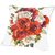 American Flat Red And White Roses Pillow by Suren Nersisyan, 20