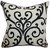 The Pillow Collection Ymanie Floral Pillow, Creme