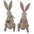 Craft Outlet Assorted Fabric Standing Bunnies