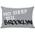 Bentin Home Decor No Sleep Till Brooklyn Throw Pillow by OBC, 14