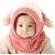 Sumolux Baby Girls/Boys Knitted Winter Warm Woolen Coif Hood Scarf Caps Hats