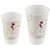 SOLO R7N-J8000 Symphony Design Wax Coated Treated Paper Cold Cup, 7 oz. (20 Packs of 100)