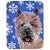 Carolines Treasures Norwich Terrier Winter Snowflakes Mouse Pad/Hot Pad/Trivet (SC9782MP)