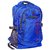 Waterproof Trendy Laptop Backpack-Blue