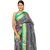 Sudarshan Silks Multicolor Raw Silk Printed Saree With Blouse