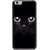 Ayaashii Black Cat Back Case Cover for Apple iPhone 6