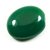 11 Ratti 10.9 Carat Loose Natural Green Onyx Gemstone For Astrological Purpose