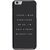 Ayaashii Cause I Miss Everything Back Case Cover for Apple iPhone 6S