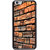 Ayaashii Bricks Pattern Back Case Cover for Apple iPhone 6S