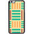 Ayaashii Horizontal Vertical Stripes Back Case Cover for Apple iPhone 6
