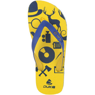 Buy Duke Men Yellow Slippers Online @ ₹299 from ShopClues