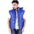 Christy's Collection Blue Sleeveless Jacket For Men
