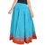 Shree Fashion Art Fashionable n Ethnic Blue Cotton Long Skirt