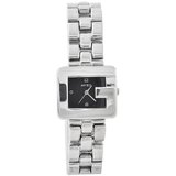 Star Square Dial Silver Analog Watch For Women