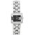 Star Square Dial Silver Analog Watch For Women