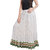Rajasthani Designer White Cotton Long Skirt