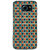 ifasho Colour Full Square Pattern Back Case Cover for Samsung Galaxy S6 Edge