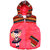 LOL - Land Of Littles Sleeveless hooded jacket - Pink color in Color Red For Girls & Boys