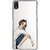 ifasho Sitting Girl Back Case Cover for Sony Xperia Z3