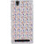 ifasho Modern Art Design Pattern with Lot Of small heart Back Case Cover for Sony Xperia T2