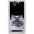 ifasho Innocent Cat with brown Eyes Back Case Cover for Sony Xperia C4