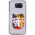 ifasho Siva Parvati and ganesh Back Case Cover for Samsung Galaxy S6