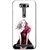 ifasho Cute Winking Girl painting Back Case Cover for Zenfone 2 Laser ZE500KL