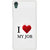 ifasho Love Quotes I love my job Back Case Cover for Sony Xperia Z5
