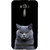ifasho black Cat Back Case Cover for Asus Zenfone 2 Laser ZE601KL