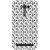 ifasho Animated Pattern design black and white flower in royal style Back Case Cover for Asus Zenfone 2 Laser ZE601KL