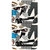 ifasho Modern Art Design Pattern man dress shoes spec belt Back Case Cover for Asus Zenfone 6