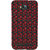 ifasho Animated Pattern small red rose flower with black background Back Case Cover for Asus Zenfone Max