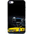 ifasho Stylish Yellow Car Back Case Cover for Apple iPhone 5
