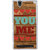 ifasho Quote On Love you and me Back Case Cover for Sony Xperia T2