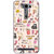ifasho Modern Art Design Pattern girl shop car food bird Back Case Cover for Zenfone 2 Laser ZE500KL