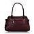 colors 313 woman handbag maroon fabric