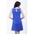 ALTAMOSS Solid Colored Embroidered Skater Dress