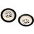 Soup Plate 7 Inches In Black Amp White Color With Chinese Pattern (Set Of 6) Handmade Pottery By Stonish The Premium Stoneware