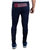 Surly Navy Maroon Polyester Trackpant