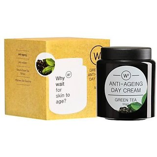 Buy W2 Green Tea Anti Ageing Day Cream 50gm Online @ ₹570 ...