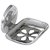 Device In Lion Stainless Steel Flower Soap Dish Holder